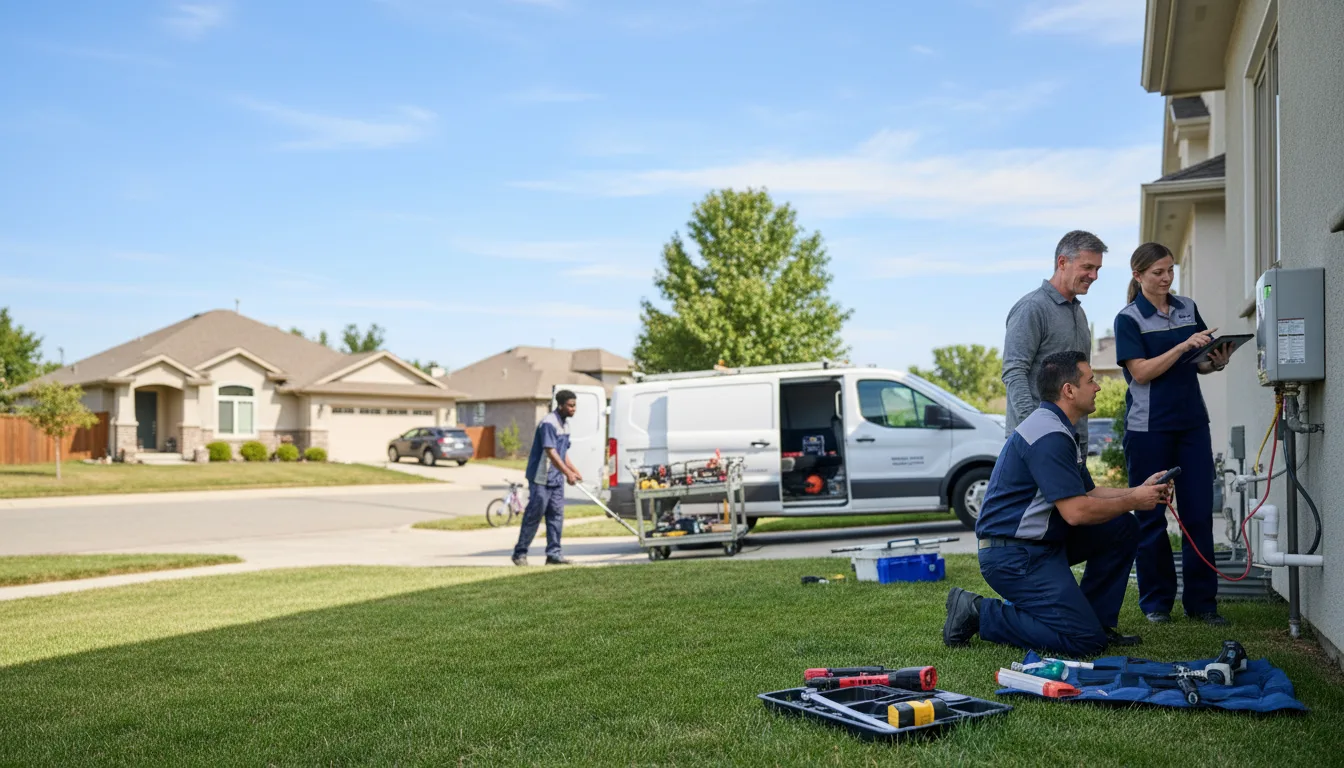 Tankless water heater service in Fieldon, IL